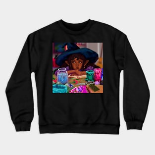 Bored witch Crewneck Sweatshirt